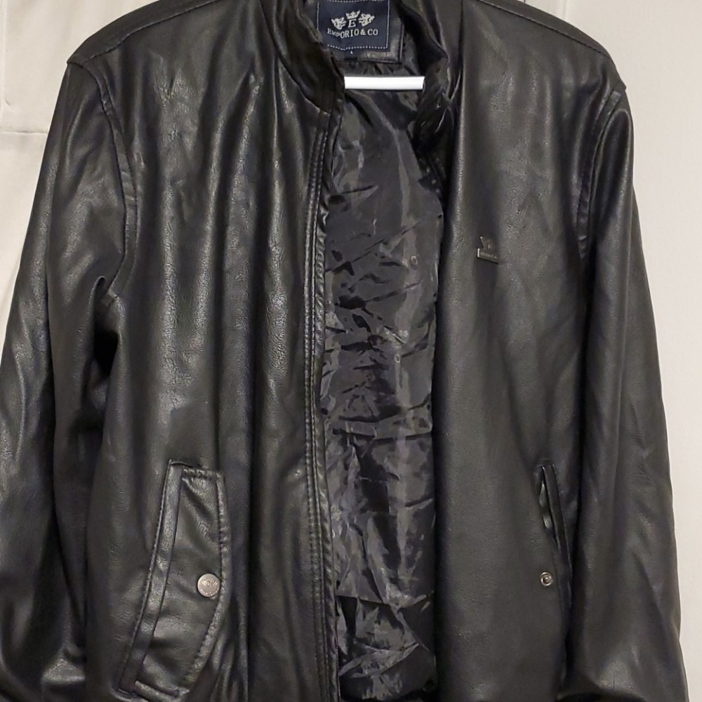 Emporio & co leather jacket